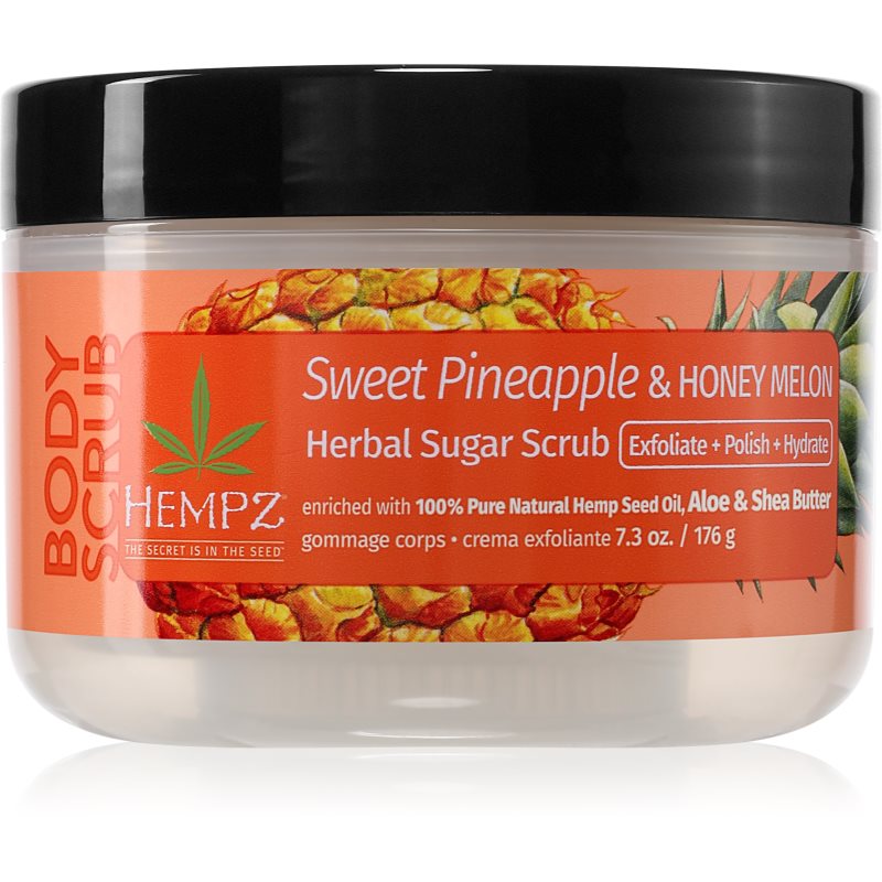 HEMPZ Sweet Pineapple Honey Melon Kroppsskrubb 176 g female