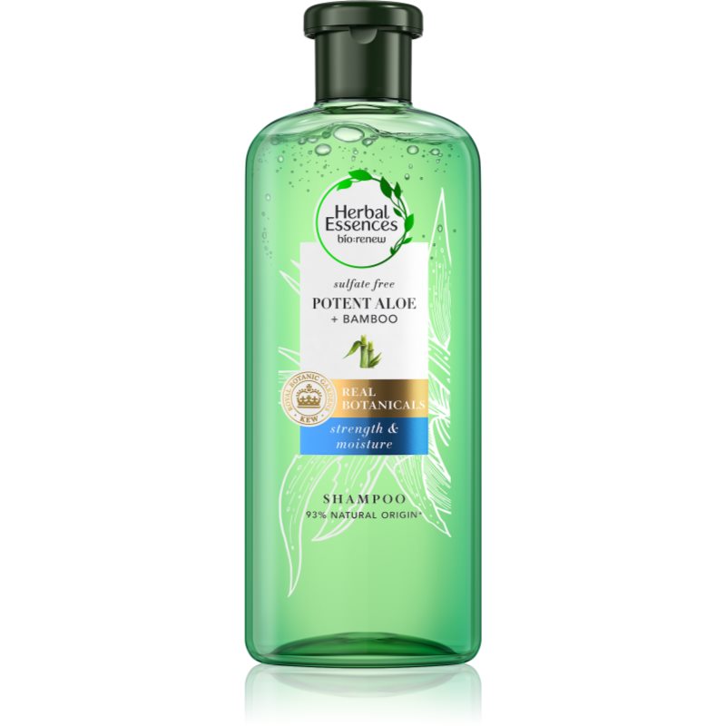 Herbal Essences Strength & Moisture Bamboo šampūnas plaukams 380 ml