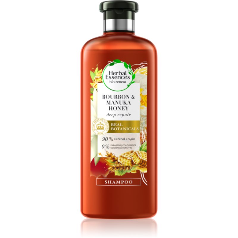 Herbal Essences Burbon & Manuka Honey šampon s arganovým olejem 400 ml