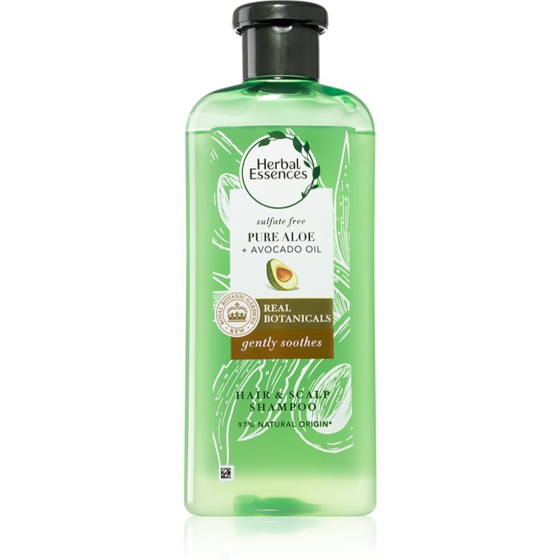 Herbal Essences Pure Aloe & Avocado šampūnas plaukams 380 ml