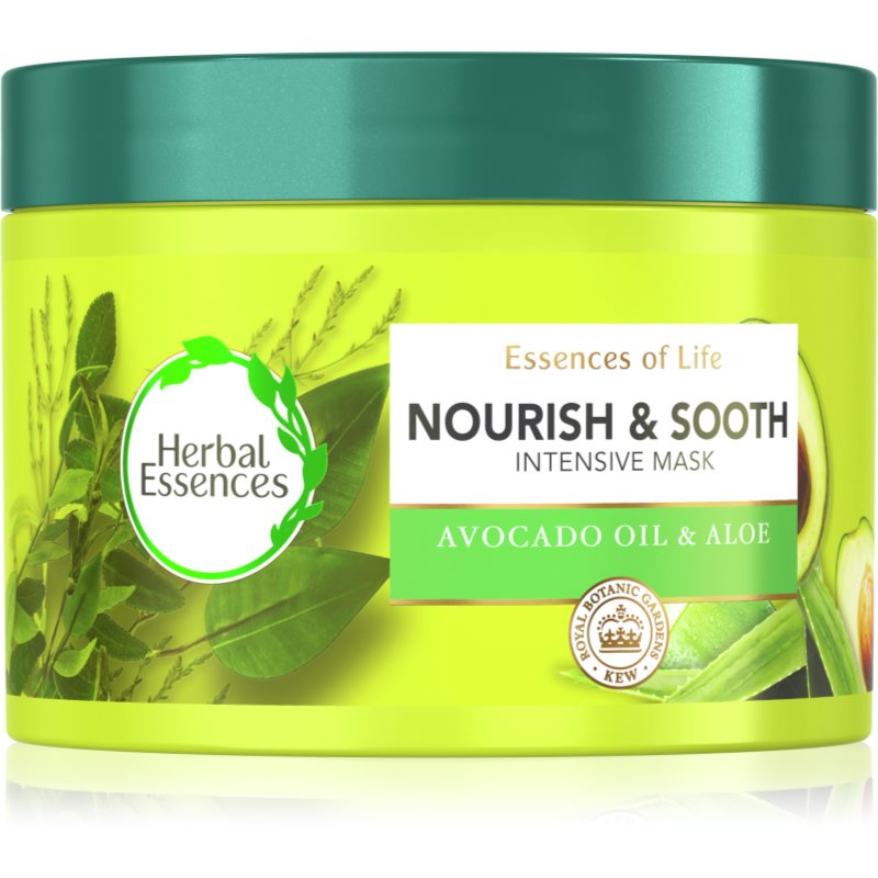 Herbal Essences Essences of Life Avocado Oil vyživujúca maska na vlasy 450 ml