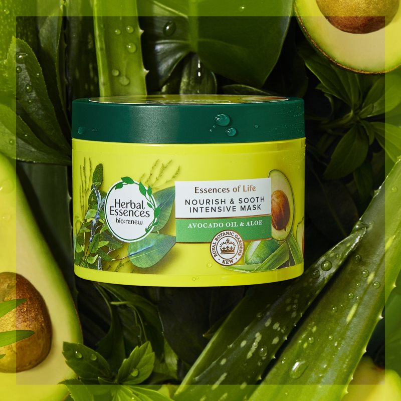 Herbal Essences Essences Of Life Avocado Oil поживна маска для волосся 450 мл