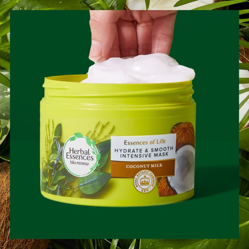 Herbal Essences Essences Of Life Coconut Oil зволожуюча маска для волосся 450 мл
