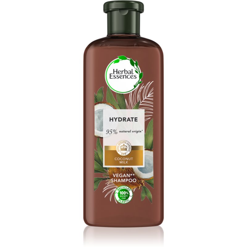 Herbal Essences 90% Natural Origin Hydrate šampūnas plaukams Coco Milk 400 ml
