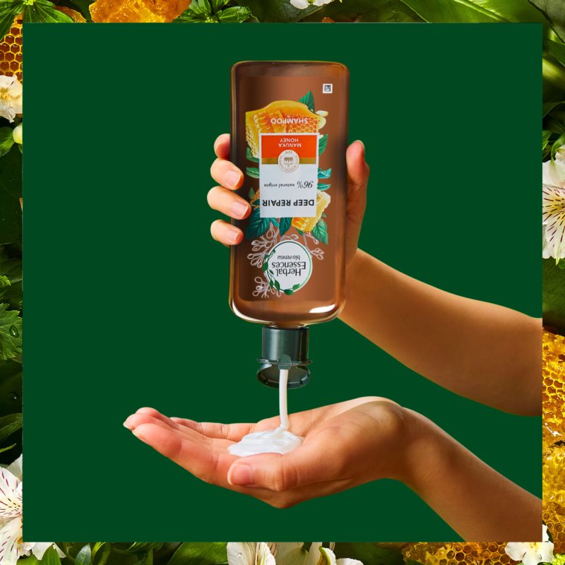 Herbal Essences Burbon & Manuka Honey Shampoo With Argan Oil 400 Ml