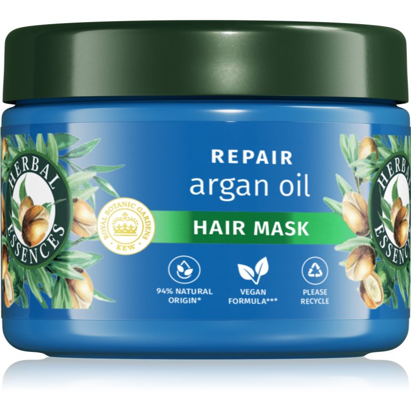E-shop Herbal Essences Argan Oil Repair intenzivně vyživující maska na vlasy 300 ml