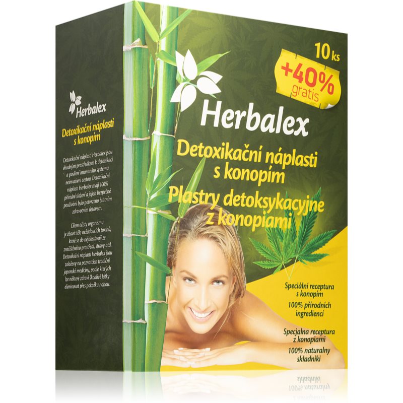 Herbalex Detox Patch Cannabis Pansement 10 Pcs