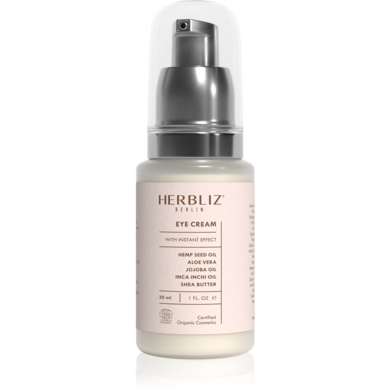 

Herbliz Hemp Seed Oil Cosmetics крем для шкіри навколо очей від зморшок, набряків та темних кіл під очима
