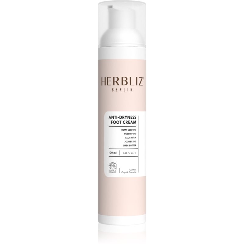 

Herbliz Hemp Seed Oil Cosmetics глибоко зволожуючий крем для ніг