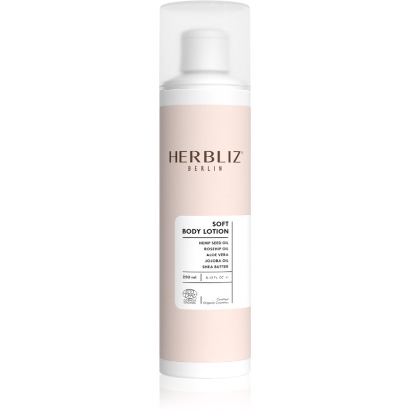 Herbliz Hemp Seed Oil Cosmetics švelnus kūno losjonas 250 ml
