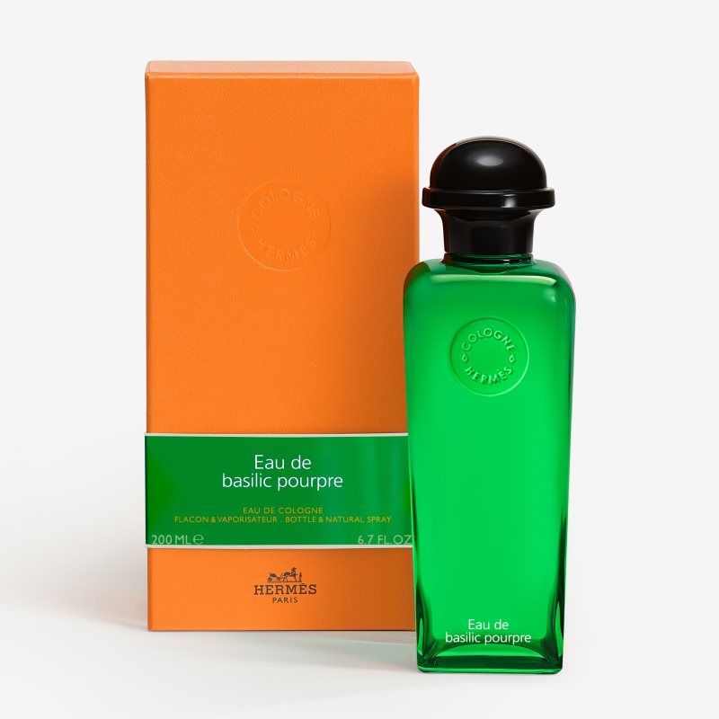 HERMÈS Colognes Collection Eau De Basilic Pourpre Eau De Cologne Unisex 200 Ml