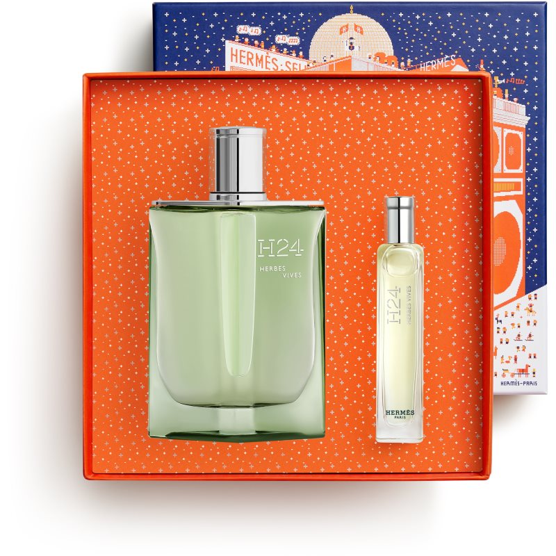 Thumbnail - HERMÈS H24 Herbes Vives Eau de Parfum Set Geschenkset für Herren