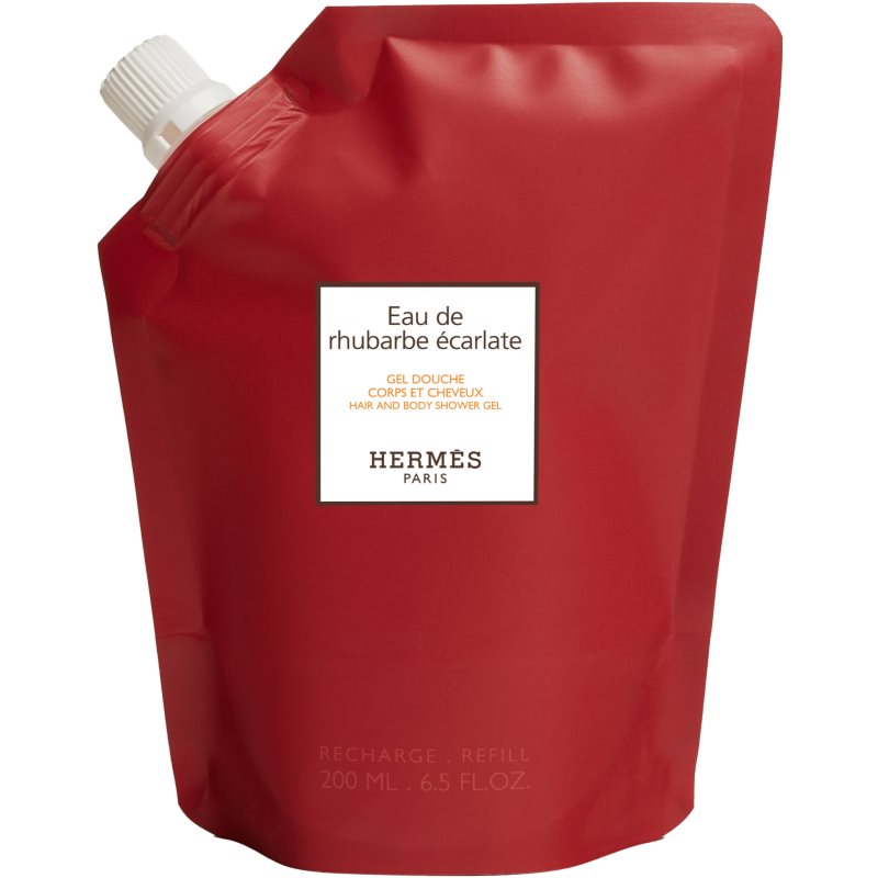 HERMÈS Le Bain Eau de rhubarbe écarlate Duschtvål för kropp och ansikte 200 ml unisex