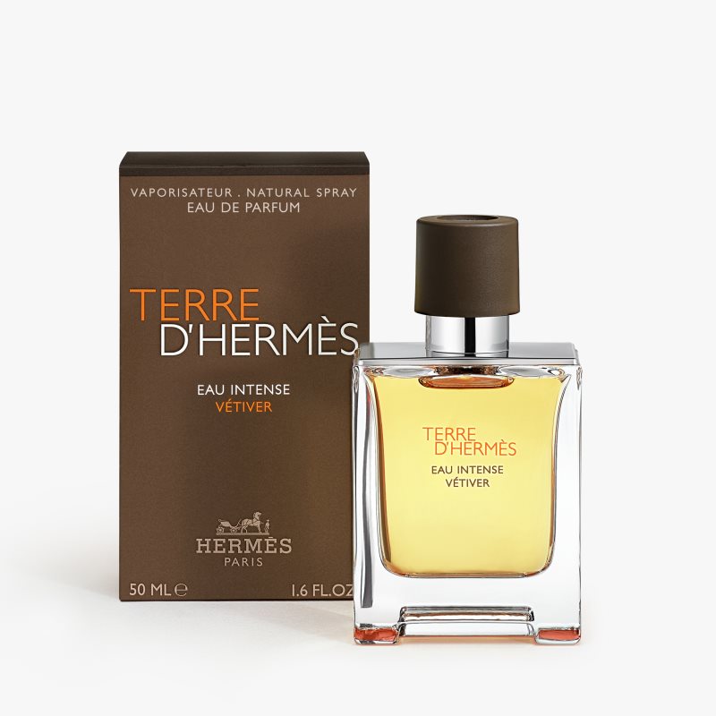 HERMÈS Terre D’Hermès Eau Intense Vétiver Eau De Parfum For Men 50 Ml