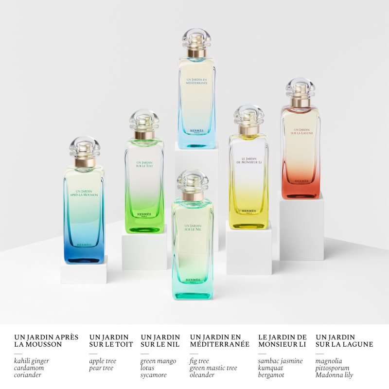 HERMÈS Parfums-Jardins Collection Sur La Lagune Eau De Toilette Unisex 50 Ml