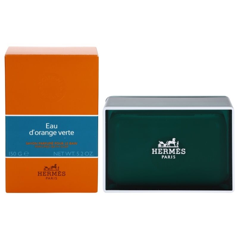 Hermès Eau d'Orange Verte kvapusis muilas (neišpakuota) Unisex 150 g