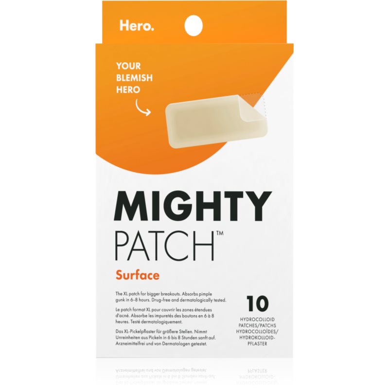 Hero. Mighty Patch XL náplasti na problematickou pleť 10 ks