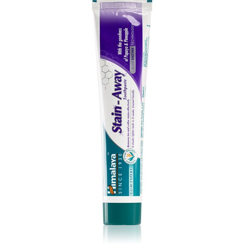Himalaya Herbals Stain-away High-impact Whitening Toothpaste 75 Ml