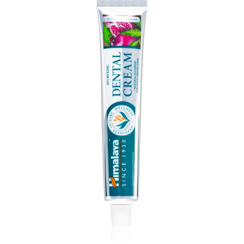 

Himalaya Herbals Oral Care Ayurvedic Dental Cream зубна паста на основі лікарських рослин з фтором мікс барв