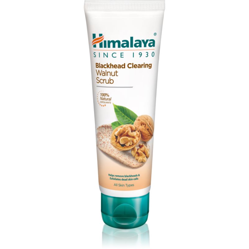 Himalaya Herbals Gentle Exfoliating Walnut Scrub Cleansing Scrub For The Face 75 Ml
