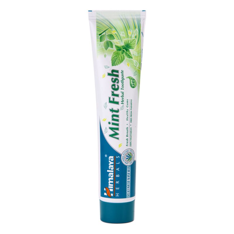 Himalaya Herbals Oral Care Mint Fresh dantų pasta gaiviam burnos kvapui užtikrinti 75 ml