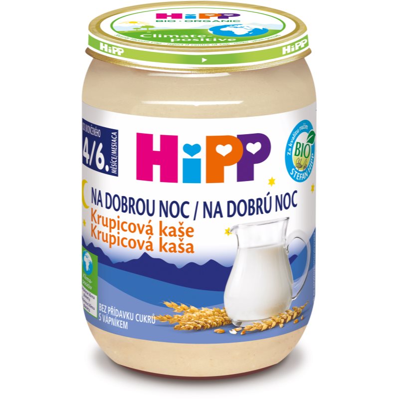 Hipp BIO krupicová kaša na dobrú noc 190 g kúpite na Notino.sk