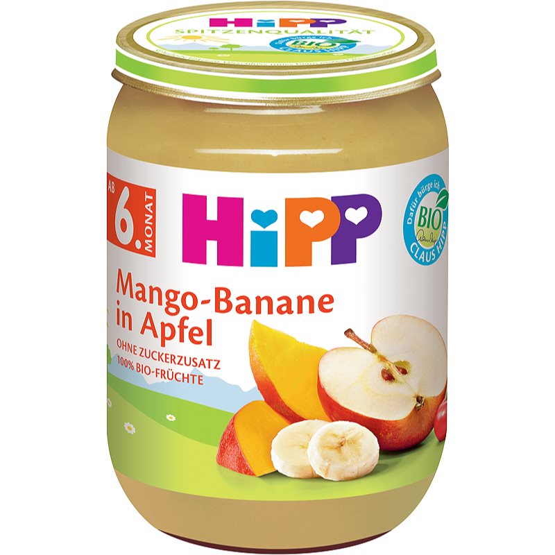 HiPP OVOCE BIO Jablka s mangem a banány 190g koupíte na Notino.cz