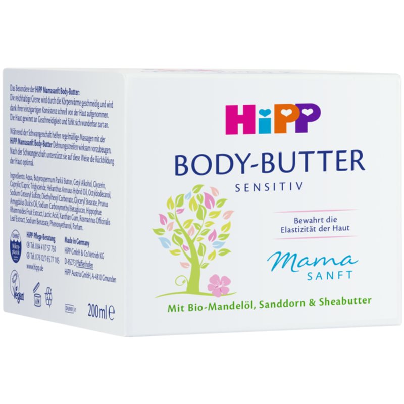 Hipp Sensitive tělové máslo 200 ml