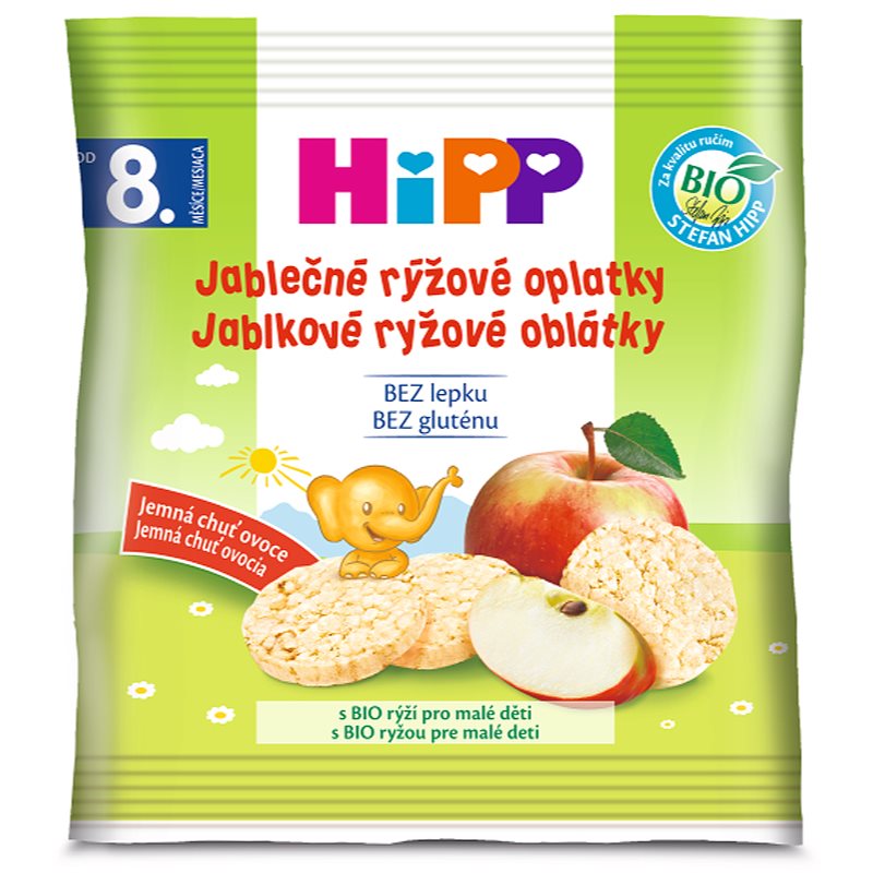 Hipp BIO jablčné ryžové oblátky 30 g