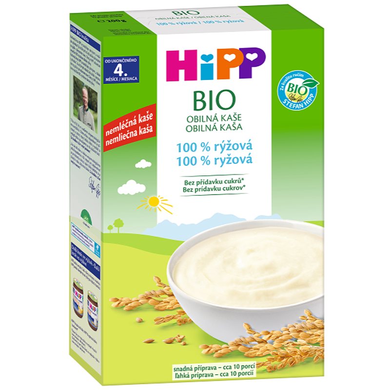 Hipp BIO obilná kaša 100 % ryžová 200 g kúpite na Notino.sk
