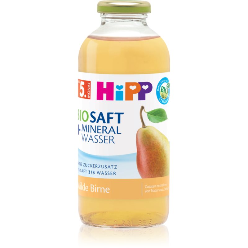 Hipp BIO Hruška s neperlivou pramenitou vodou nápoj 500 ml
