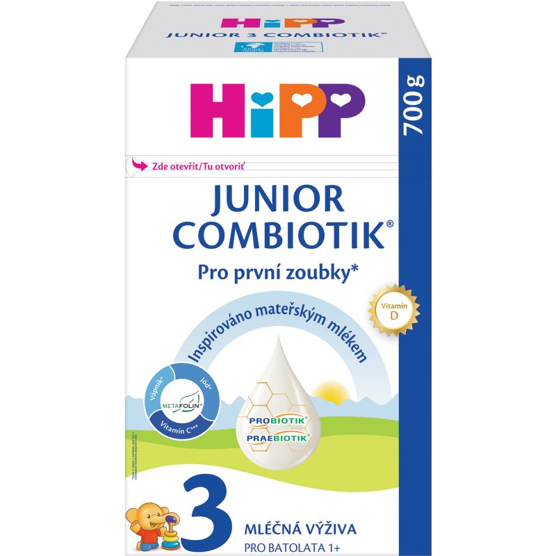 Hipp Combiotik® Junior 3 batoľacie mlieko 700 g kúpite na Notino.sk