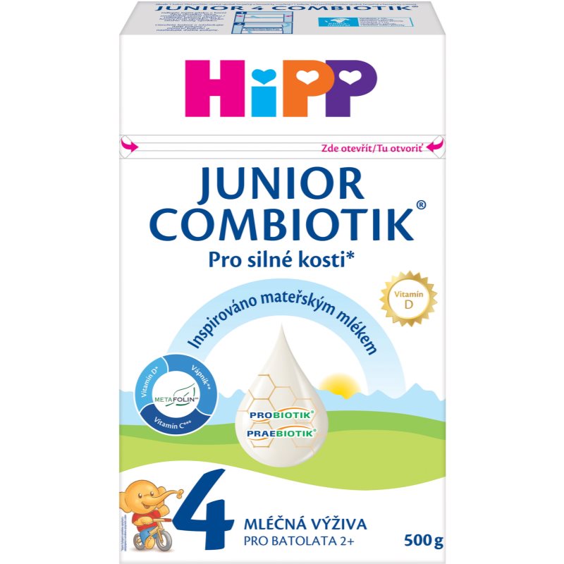Hipp Junior Combiotik® 4 mléčná výživa pro batolata 500 g