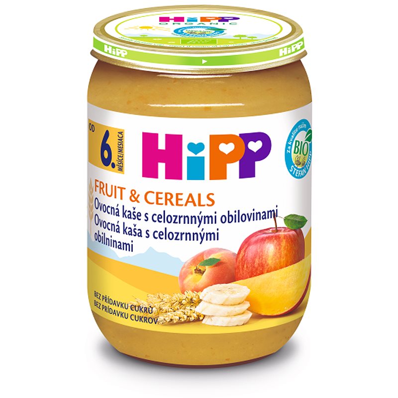 Hipp BIO ovocná kaša s celozrnnými obilninami obilná kaša 190 g kúpite na Notino.sk