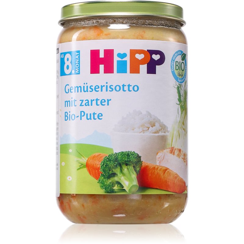 Hipp BIO zeleninové rizoto s morčacím mäsom detský príkrm 220 g kúpite na Notino.sk