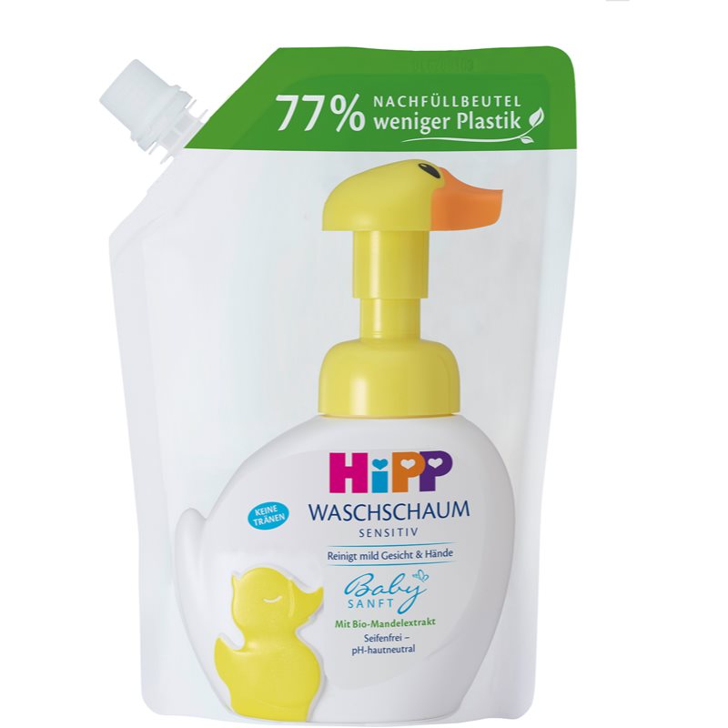 

Hipp Babysanft піна для вмивання змінне наповнення для дітей від народження