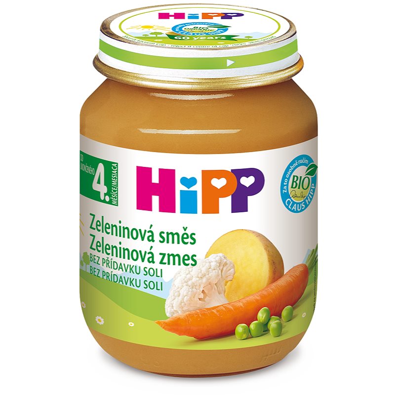 HiPP ZELENINA BIO Zeleninová směs 125g koupíte na Notino.cz