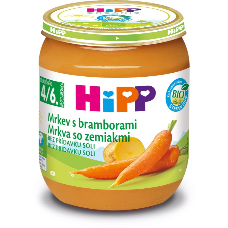 HiPP ZELENINA BIO Mrkev s bramborami 125g koupíte na Notino.cz