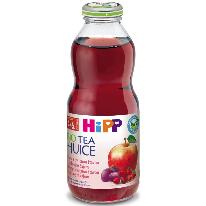 HiPP ŠŤÁVA BIO Šípkový čaj+ovocná šťáva 500ml koupíte na Notino.cz