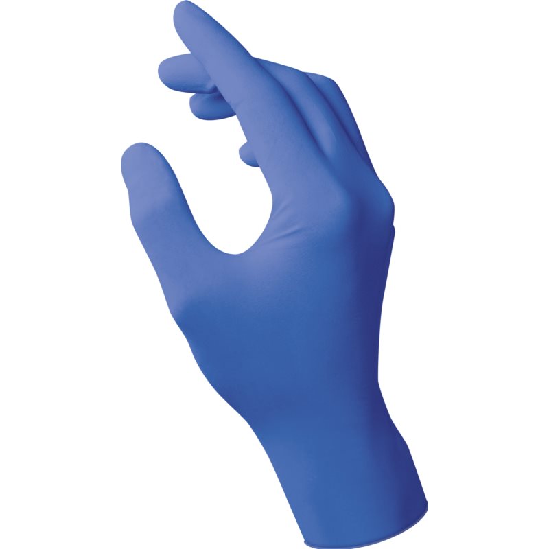 Holík Nitril Blue нітрилові неопудрені рукавички 100 кс