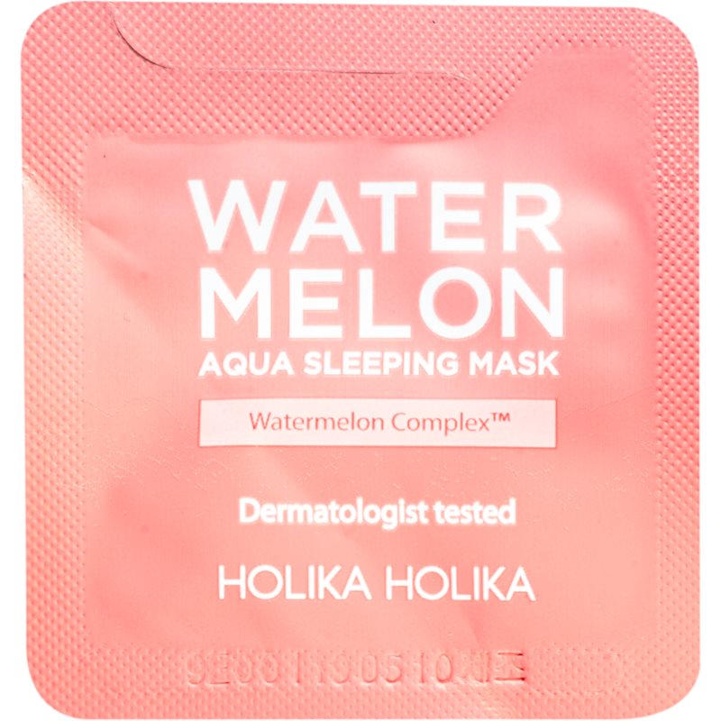 

Holika Holika Watermelon Mask інтенсивна нічна маска для швидкого відновлення сухої шкіри