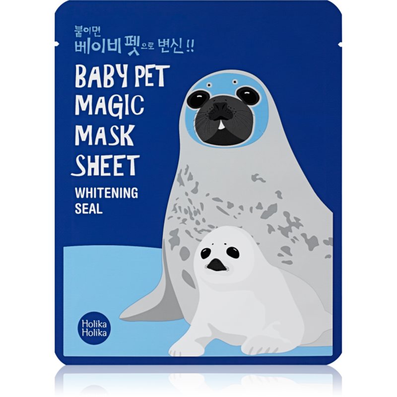 

Holika Holika Magic Baby Pet тканинна маска для обличчя з роз'яснюючим ефектом