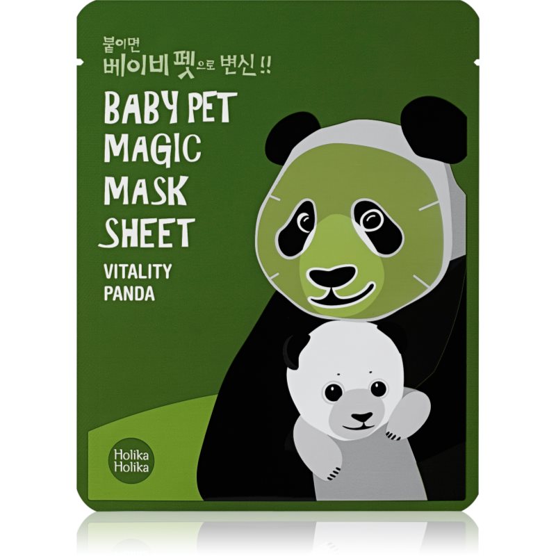 

Holika Holika Magic Baby Pet відновлююча та освітлююча маска для шкіри обличчя