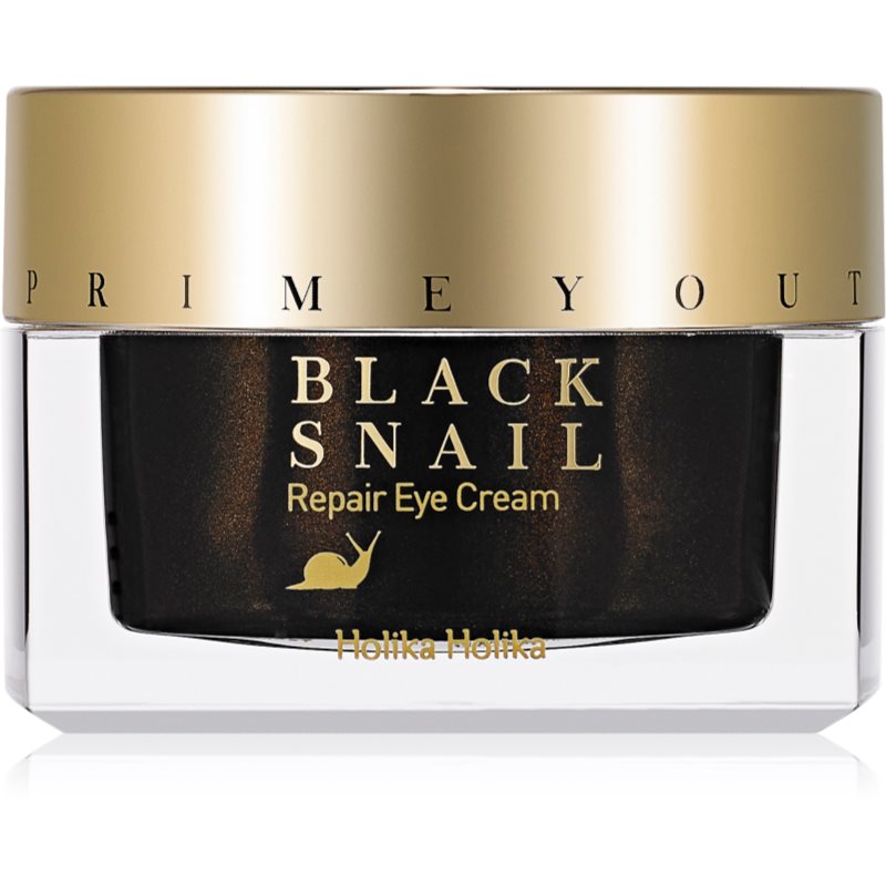 Holika Holika Prime Youth Black Snail regenerating eye cream with snail extract 30 ml
