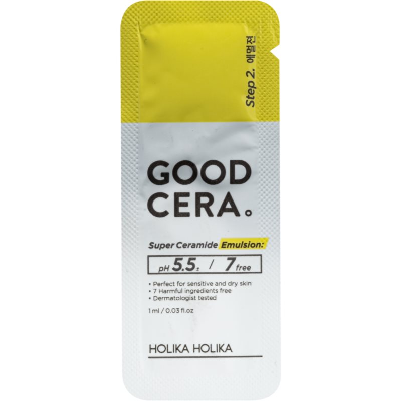 

Holika Holika Good Cera заспокоююча та зволожуюча емульсія з керамідами