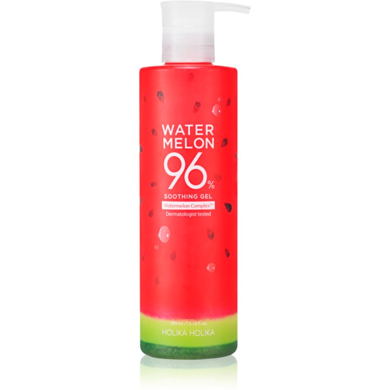 Holika Holika Watermelon 96% gél pre intenzívnu hydratáciu a osvieženie pleti 390 ml