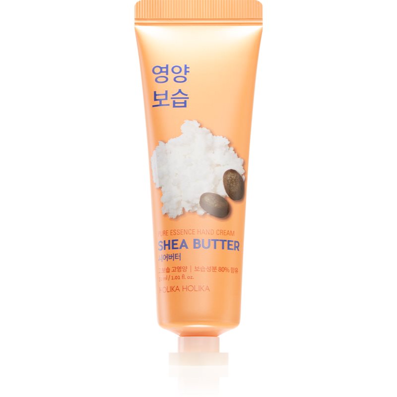 

Holika Holika Pure Essence Shea Butter зволожуючий крем для рук з бамбуковою олійкою