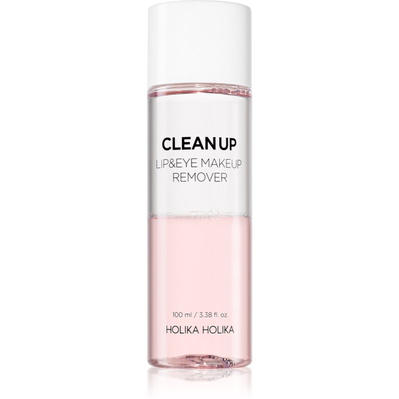 Holika Holika Clean Up double action makeup remover for sensitive skin and eyes 100 ml
