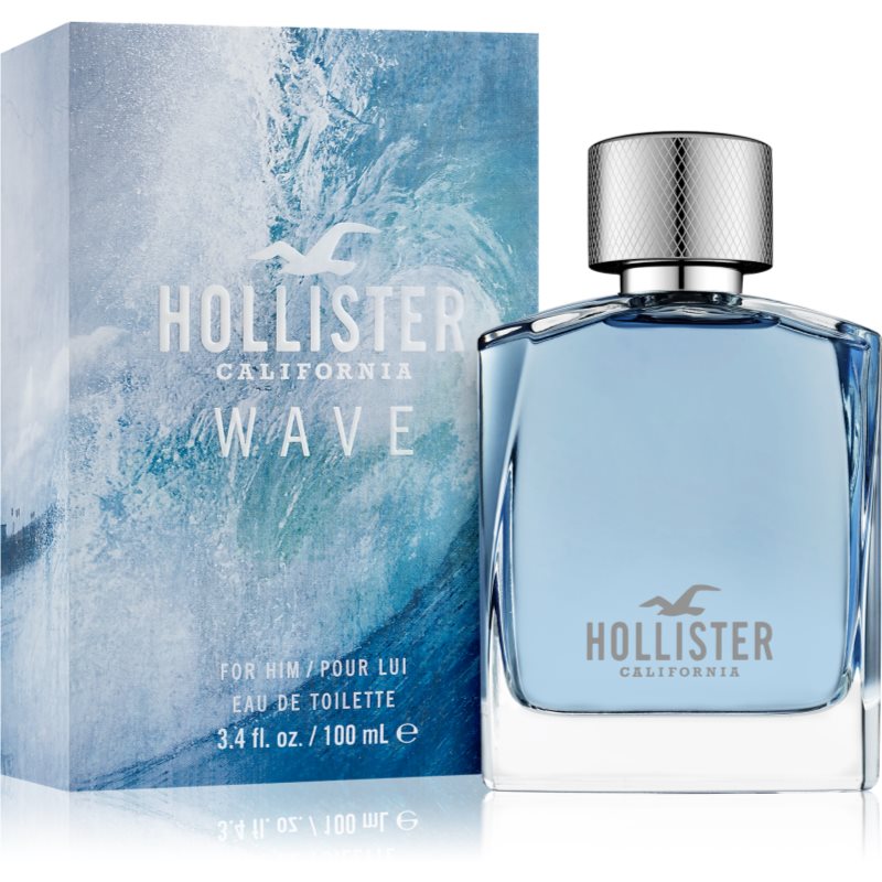 Hollister Wave Eau De Toilette For Men 100 Ml