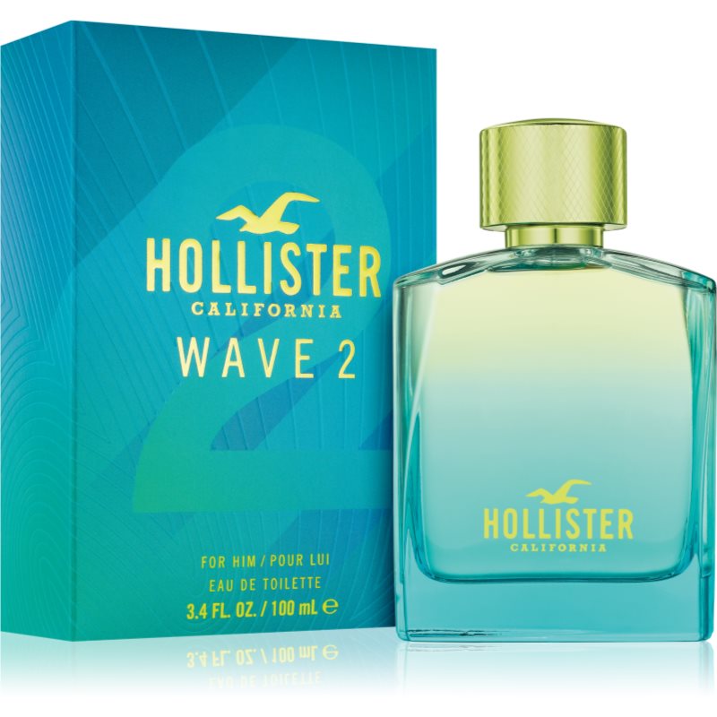 Hollister Wave 2 Eau de Toilette für Herren 100 ml